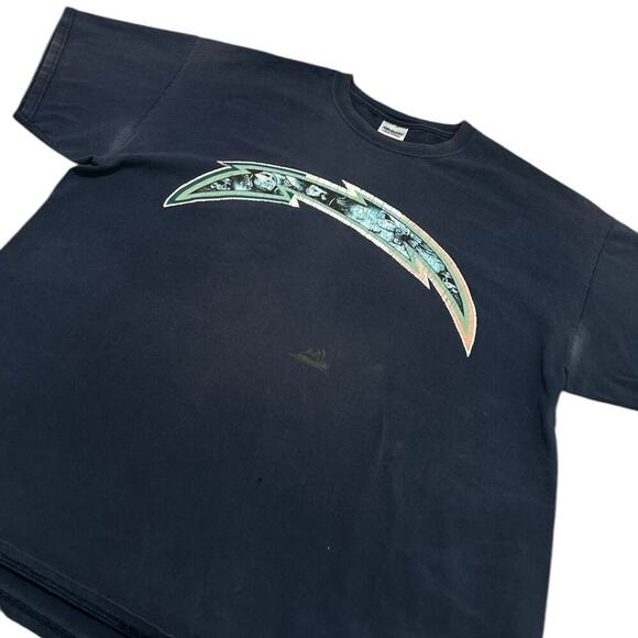 Emiliano Zapata Aztec Bolt Graphic Y2K T-shirt - Picture 3 of 6